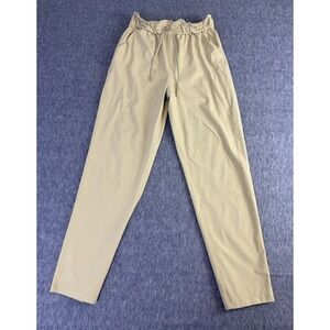 Lululemon Keep Moving 7/8 Pants Womens 4 Trench High Rise Performance Drawstring